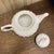Grace Tea Ware Teapot With Lattice Design and Bird Lid For Sale - Image 4 of 6