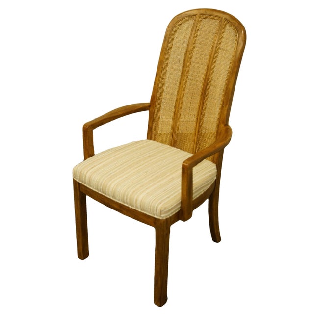 Late 20th Century Drexel Heritage Contemporary Style Cane Back Dining