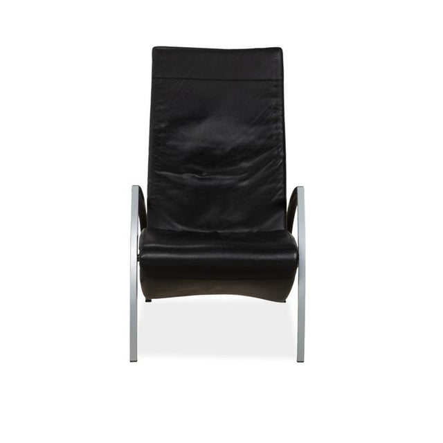 Black Pax Armchair from Interprofil For Sale - Image 14 of 14