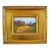 Southwestern Canyon & Saguaro Cactus Native American Landscape Oil Painting Including the Antiqued Gold Wood Frame For Sale