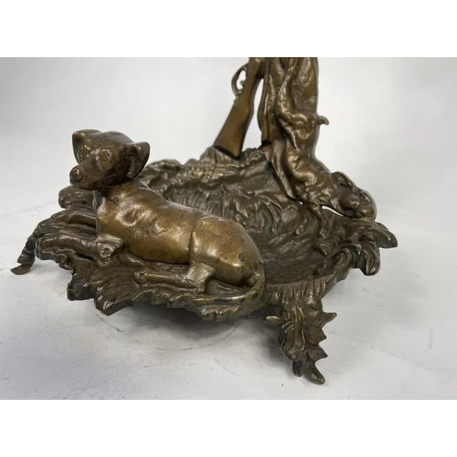 Solid Bronze Umbrella Holder, 1940s For Sale - Image 8 of 11