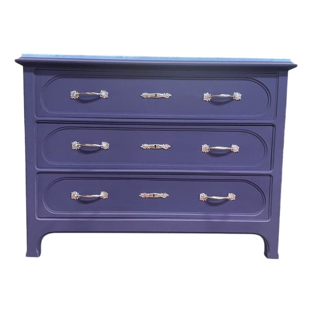 Art Nouveau Painted Chest of Drawers For Sale