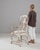 20th Century Swedish Rococo Revival Wood Patinated Dining Chair For Sale - Image 4 of 18