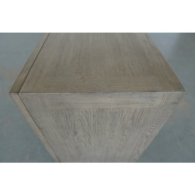 Restoration Hardware Herringbone 4-Door Media Console For Sale - Image 14 of 14