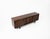 Wooden sideboard with 8 drawers and 2 sliding doors, containing a shelf, by Renato Magri. Wear consistent with age and...