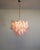 Flamingo Italian Pink Petal Chandeliers, Murano, 1995, Set of 2 For Sale - Image 11 of 14