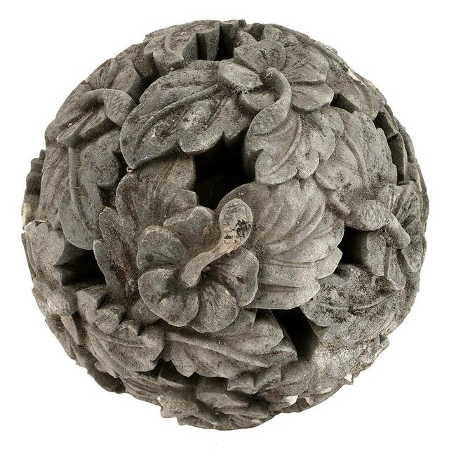 Sculpted Stone Garden Ornament For Sale - Image 3 of 7