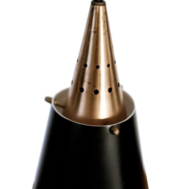 1960s Vintage Norwegian Classic Copper Pendant Lamp, 1960s For Sale - Image 5 of 6