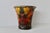 Late 20th Century Pulvermacher Style Art Nouveau Paper Mache Floral Decoupage Cachepot Wastebasket Vintage For Sale - Image 5 of 14