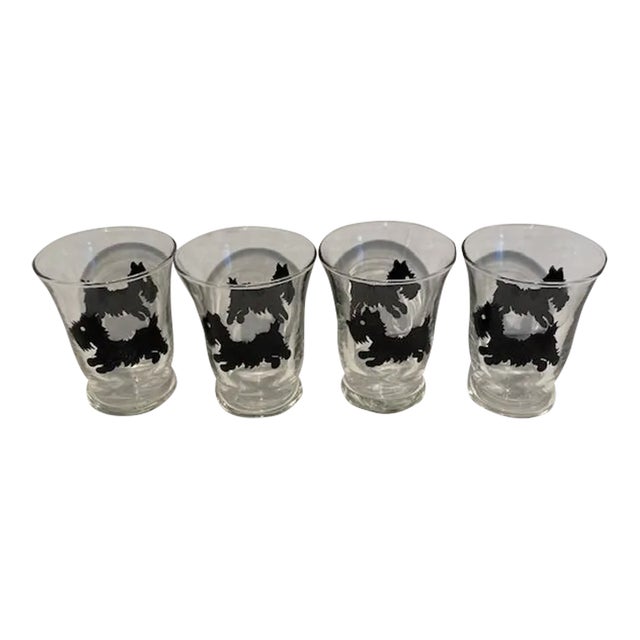 Vintage Libbey "Scotch" or Juice Glasses- Set of 4 For Sale