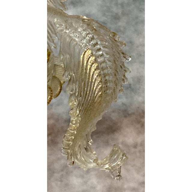 Vintage Murano Glass Chandelier For Sale - Image 6 of 18