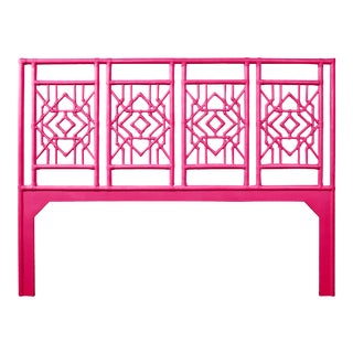 Tulum Headboard King - Bright Pink For Sale