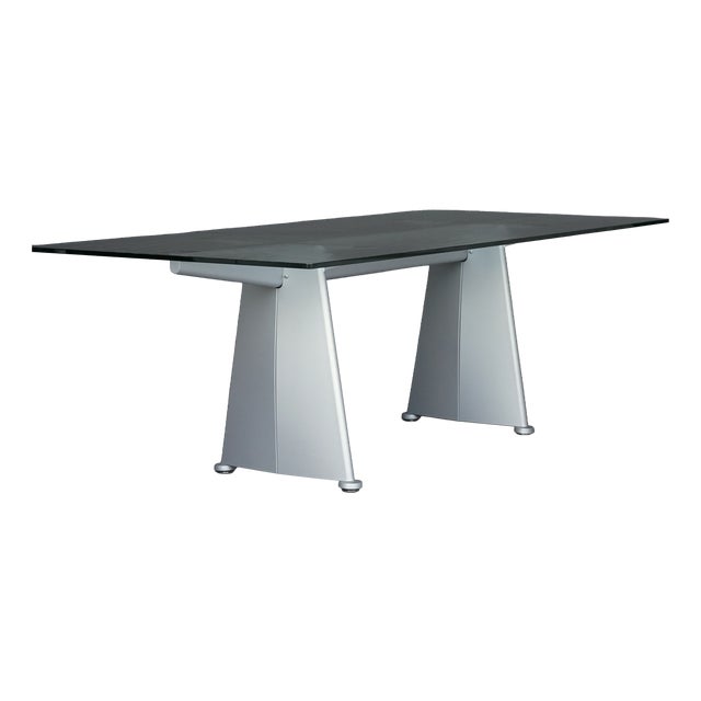 Trapèze Dining Table by Jean Prouvé for Tecta, 1980s For Sale