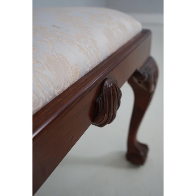 Set of 10 Mahogany Chippendale Dining Chairs For Sale - Image 15 of 18