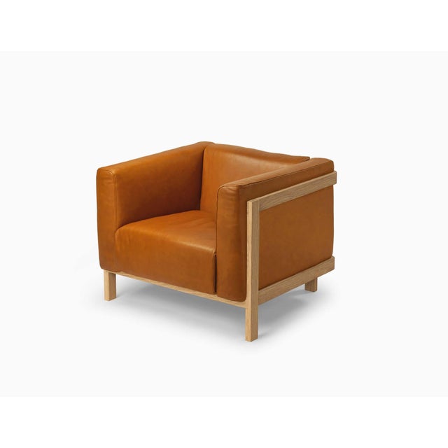 Not Yet Made - Made To Order Minimalist Modern Lounge Chair by Julien Renault For Sale - Image 5 of 18