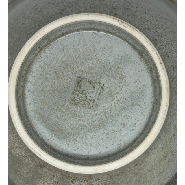 Mint Late 20th Century Japanese Shosun Early Spring Collection Mint Large Ceramic Bowl Cherry Blossoms Design For Sale - Image 8 of 12