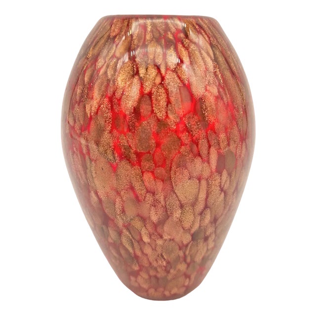 Mid-Century Murano Glass Vase, 1950s For Sale