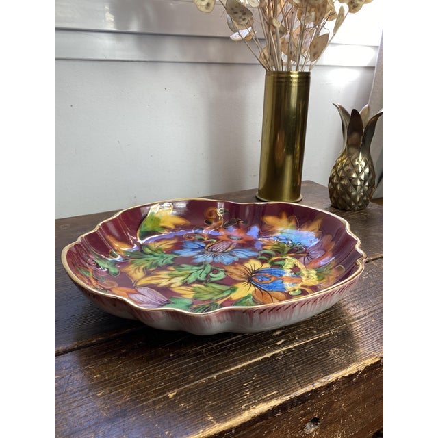 1960s Ceramic Dish by H. Bequet Quaregnon, 1950s For Sale - Image 5 of 14