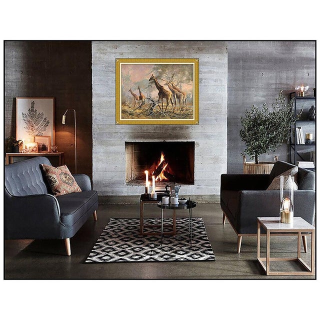 Message us to inquire about custom framing options! (Included for free with every purchase) The artwork here, "Towers of...