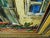 Impressionist Maya Eventov "A Patio Scape" Framed Original Acrylic Flowers Hand Signed 681806 For Sale - Image 3 of 11