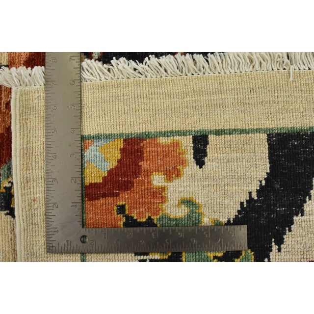 Ziegler Rug 7’10” X 13′ Beige Wool Hand-Knotted Oriental Carpet For Sale - Image 12 of 12