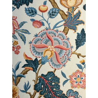 Brunschwig & Fils "Nizam” Floral Print – 9.25 Yards For Sale