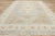 Textile Neutral Turkish Oushak Rug, 09'01 X 12'10 For Sale - Image 7 of 9