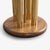 Wood Mid-Century Tubular Polished Brass Accent Floor Lamp With Walnut Base For Sale - Image 7 of 9