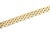 Mid 20th Century Five Row 14k Yellow Gold Link Flex Bracelet For Sale - Image 4 of 5