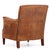 1960s Dutch Art Deco Style Leather Club Chair. For Sale - Image 4 of 8