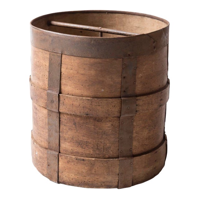 Antique French Grain Measure, Early 20th Century. For Sale