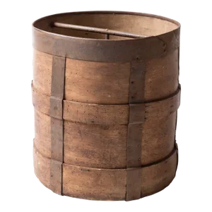 Antique French Grain Measure, Early 20th Century.