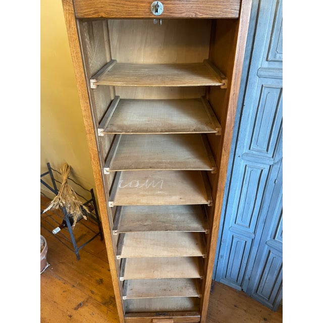 Vintage Art Deco Filling Cabinet, 1920s For Sale - Image 12 of 15