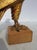 1950s Egyptian Carved Gilt Wood Falcon Circa 1950s For Sale - Image 5 of 7