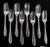 Sheffield Vintage Sheffield Silver Plated Dessert Pastry Forks - Set of 8 For Sale - Image 4 of 4