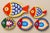Mid 20th Century Mid-Century Italian Hand Painted Desimone Family of Ceramic Fish Plates -Set of 5 For Sale - Image 5 of 10
