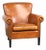 Sheepskin Leather Armchair For Sale