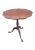 Early 20th Century hand-carved Mahogany Tilt-Top Pie Crust Desert or Tea Table In very good condition. Measures 26" in...