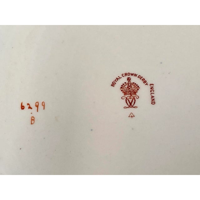 Royal Crown Derby Octagonal Bowl Imari Witches Pattern 6299 Date 1918 For Sale - Image 9 of 10