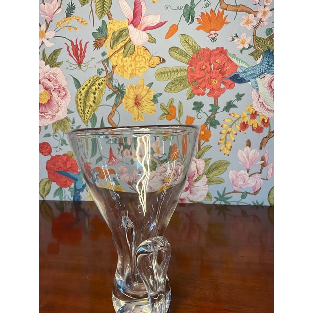 Contemporary Mid 20th Century Steuben Flower Vase For Sale - Image 3 of 5