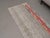 1970s Vintage Handmade Wool Cotton Turkish Grey Runner Rug For Sale - Image 10 of 11