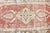 1970s Vintage Handmade Wool Cotton Red Area Rug For Sale - Image 9 of 11