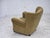 Green Vintage Danish Oak Lounge Armchair with Velour Upholstery, 1960s For Sale - Image 8 of 18