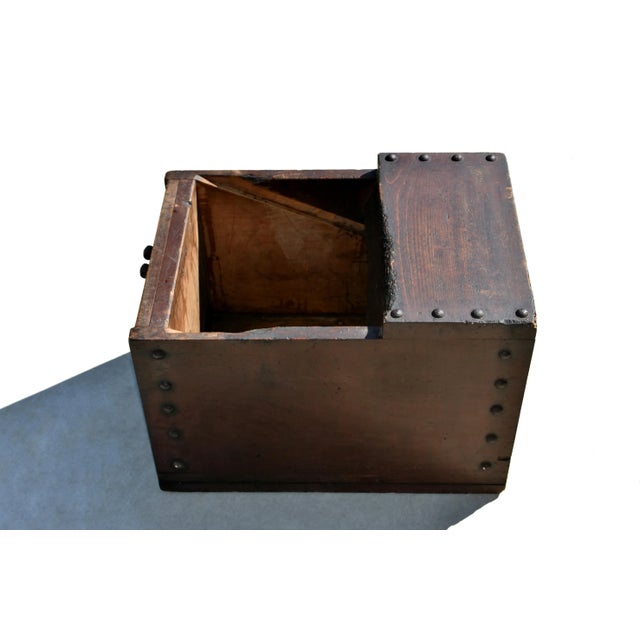 Japanese Antique Merchant's Money Box For Sale - Image 12 of 14