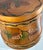 Vintage Firkin Sugar Bucket Hand-Painted Pinecones For Sale - Image 4 of 7