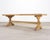 Mid 20th Century Country French Bleached Oak Farmhouse Dining Table 8.5 Ft For Sale - Image 5 of 18