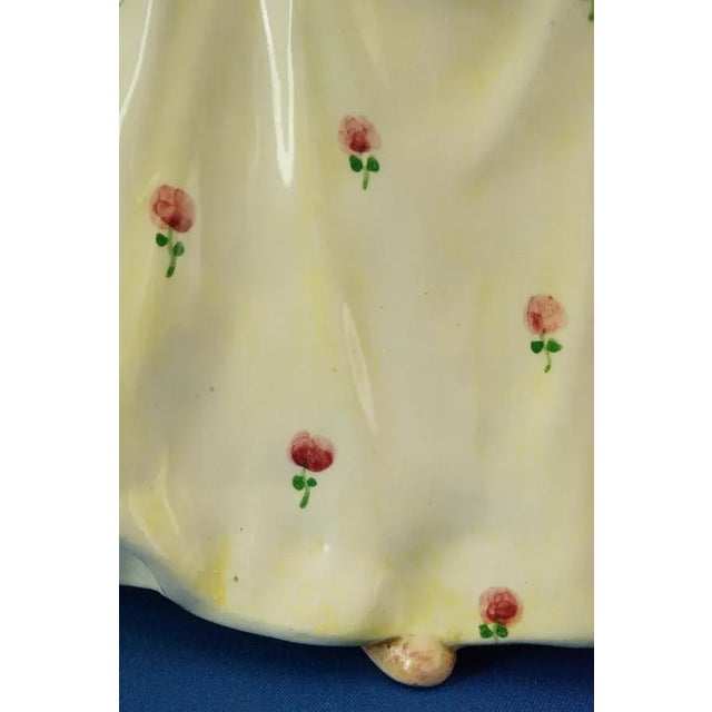 Large Figure of Ceramic Lady by Bernhardt Bloch for Eichwald, Bohemia, 20th Century For Sale - Image 17 of 18