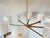 Mid-Century Modern Vintage Chandelier attributed to Angelo Brotto for Esperia, 1970s For Sale - Image 3 of 12