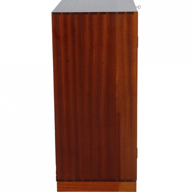 Vintage Cabinet in Mahogany by Mogens Koch, 1980s For Sale - Image 4 of 17