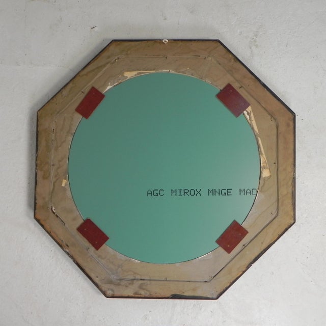 Art Nouveau 8-Sided Mirror, 1920s For Sale - Image 3 of 11